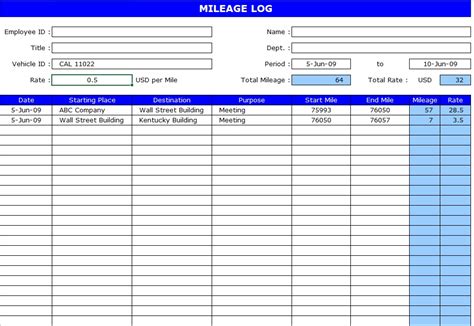 Fuel Log Book Template in Excel Image 6