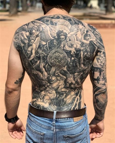 Description of Full Back Tattoos