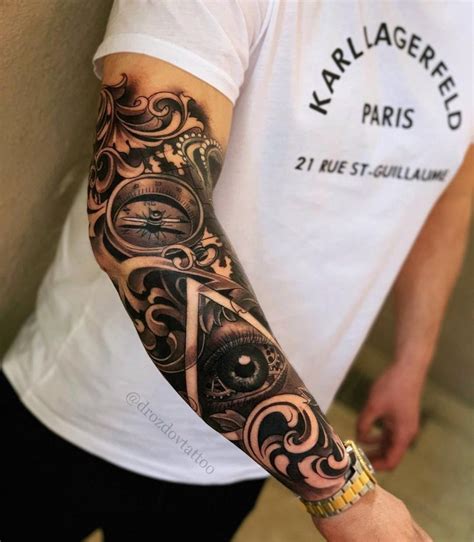 Full sleeve tattoo ideas for men