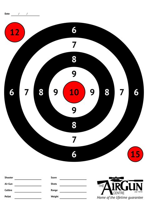 Fun Air Gun Targets