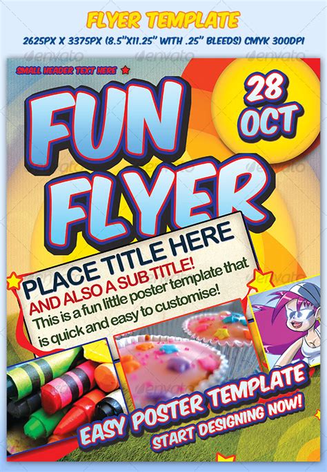 Fun and Playful Flyer Template