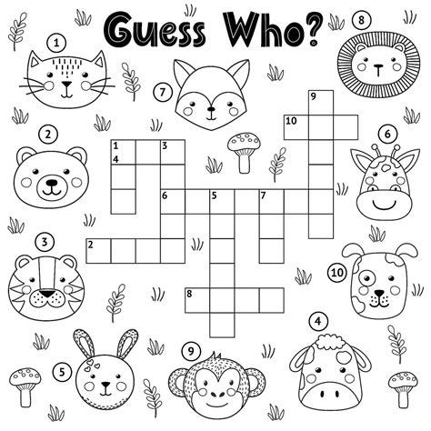 Fun Crossword Puzzles for Kids