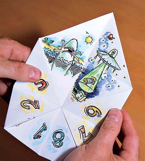 Fun Designs for Fortune Teller Papers