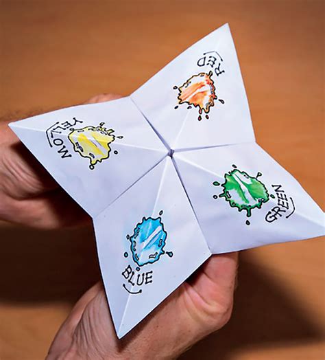 Fun Designs for Fortune Teller Papers