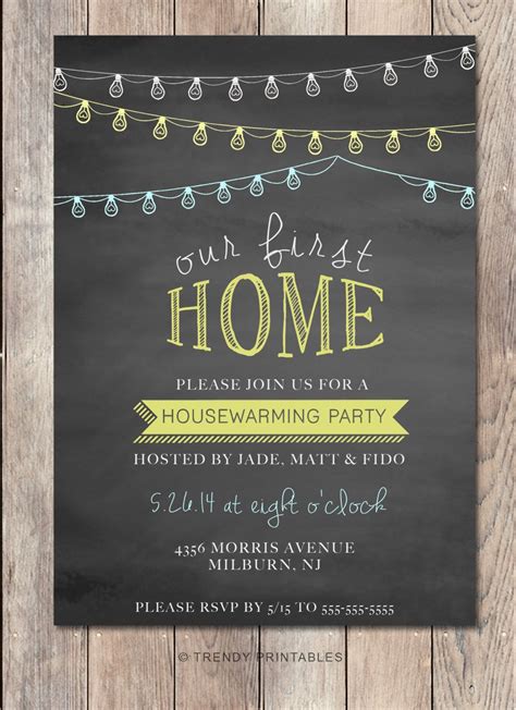 Fun Housewarming Party Invitation