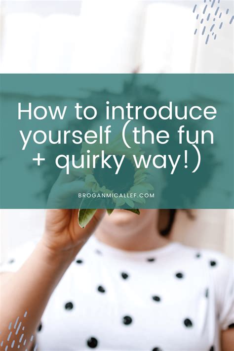 Fun Quirky Introduction