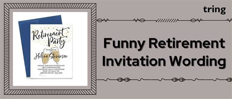 Fun Retirement Invitation