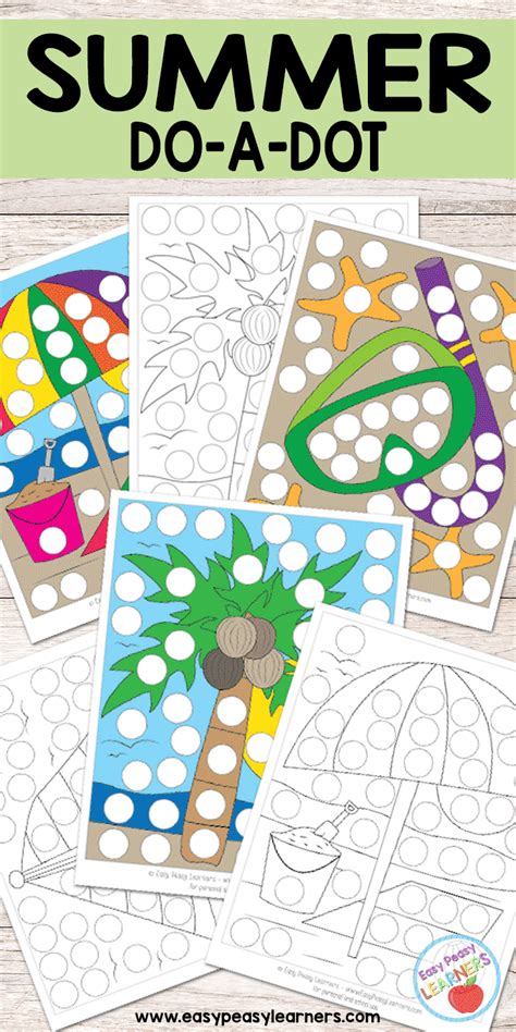 Fun Summer Do A Dot Printables