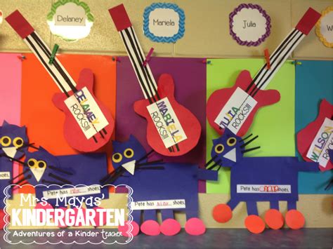 Pete the Cat guitar template