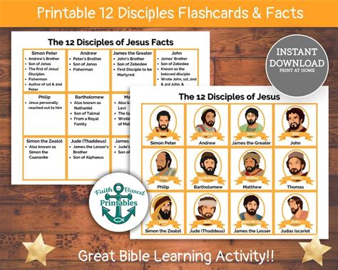 Fun Ways to Learn About Jesus' Disciples