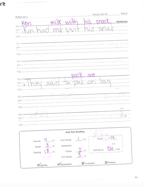 Fundations unit test paper 1