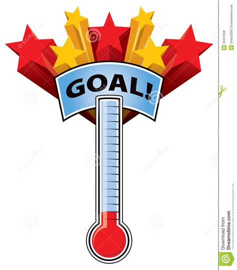 Fundraiser Thermometer Clipart