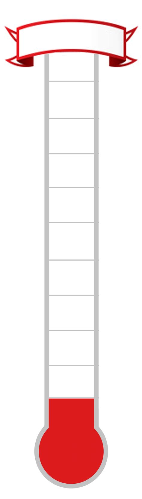 Fundraiser Thermometer Graphics