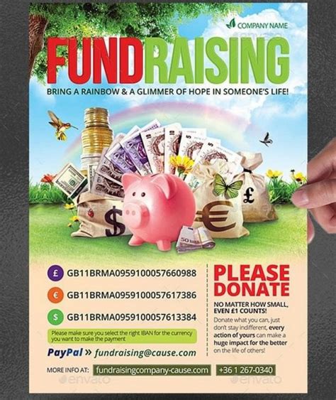 Fundraising Flyer Template