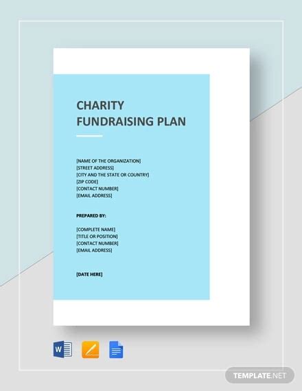 Fundraising Plan Template Word 4