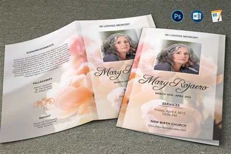 Funeral Brochure Template Download