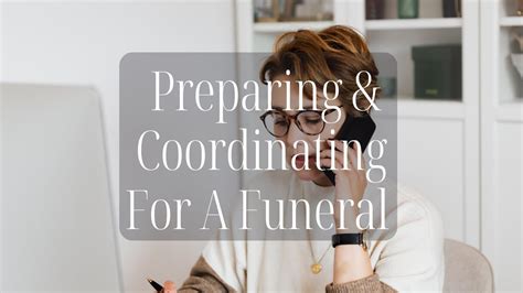 Description of Funeral Coordination 5