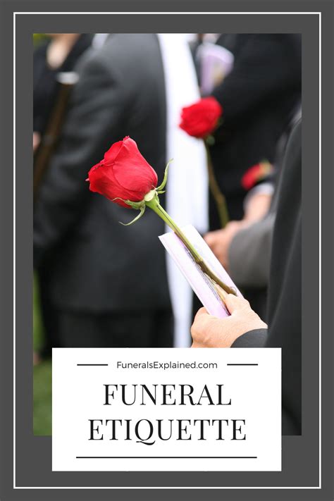 Funeral etiquette