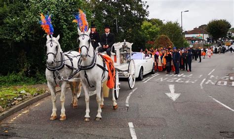 Funeral Procession with Taps