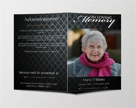 Funeral Program Templates