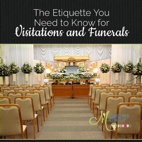 Funeral Service Etiquette