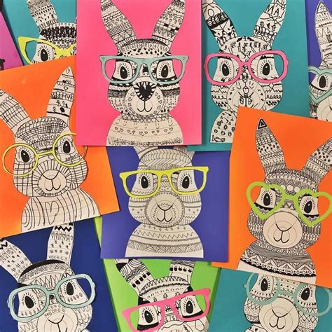 Funky Bunny Templates for Parties