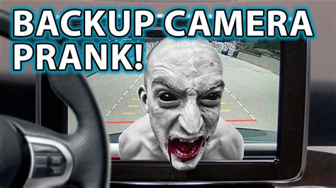 Humorous Backup Camera Prank Printables