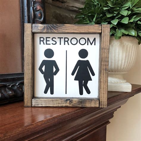 Funny Bathroom Signs Ideas