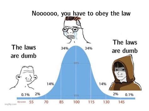 Funny Bell Curve Meme Template 9