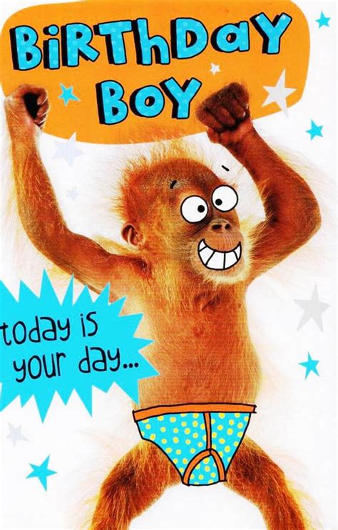 Funny birthday card ideas for boys