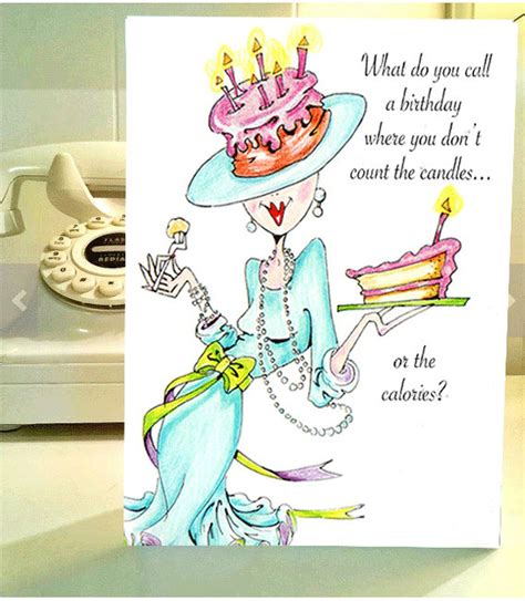 Funny birthday cards for women