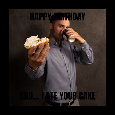 Funny birthday meme template