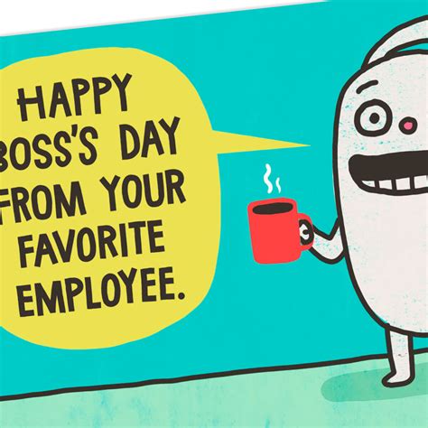 funny boss day card