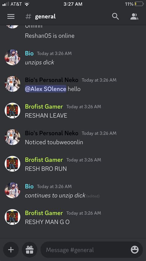 Funny Discord Bios