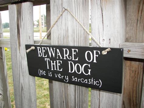 Funny Dog Sign 4