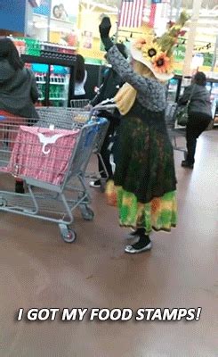 Funny Food Stamps GIFs