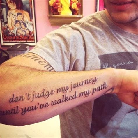 Funny Forearm Tattoo Quotes