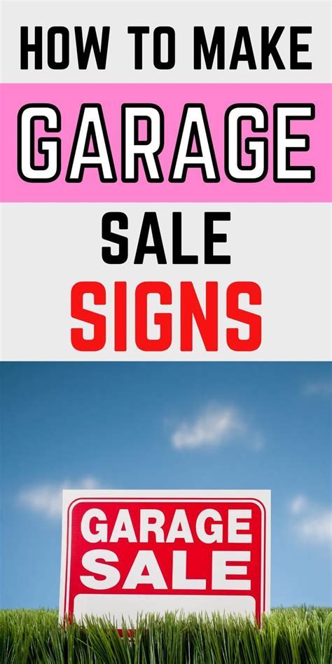 Funny Garage Sale Signs