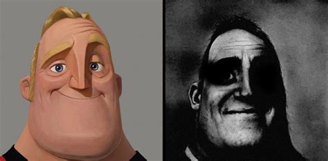 Funny Mr. Incredible Uncanny Meme Template