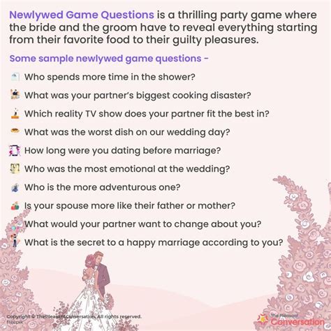 Funny Newlywed Game Questions