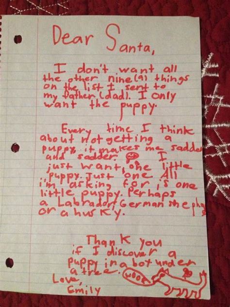 Funny Santa Letter Template