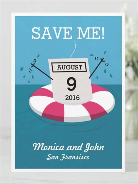 Funny Save the Date Template 1