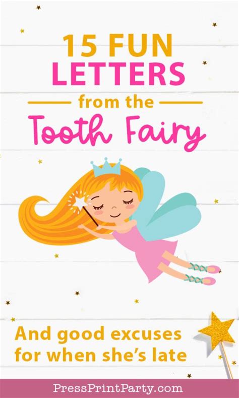 Funny Tooth Fairy Letter