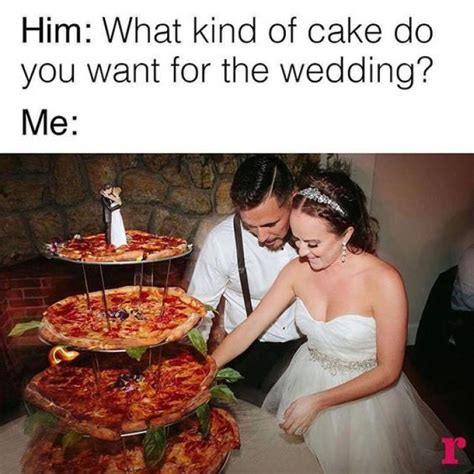 Example of a funny wedding meme template