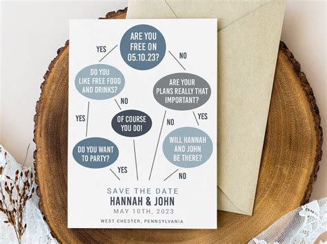 Funny Wedding Save the Date Templates 3