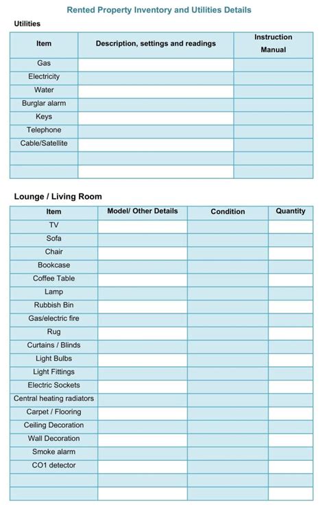 Furnished Apartment Inventory Management