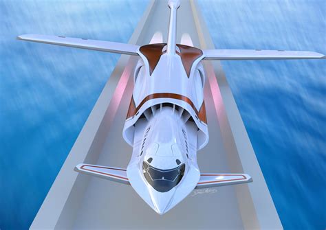 Image of a future fast plane concept