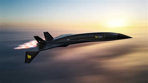 Illustration of a future fast plane concept