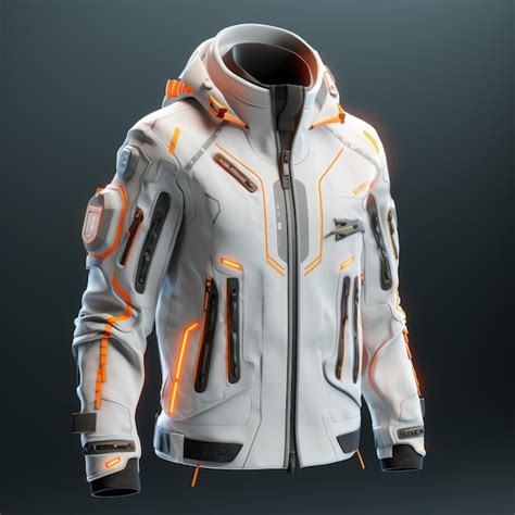 Futuristic Jacket Template