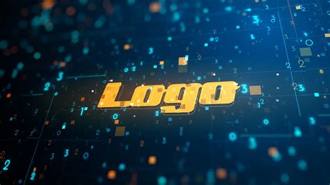 Futuristic Logo Reveal Template